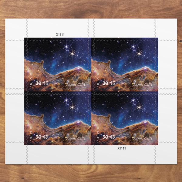 Cosmic Cliffs Stamps