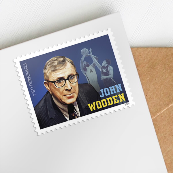 John Wooden Stamps