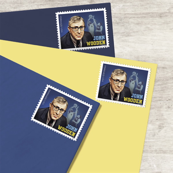 John Wooden Stamps