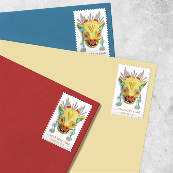 Lunar New Year: Year of the Dragon Stamps